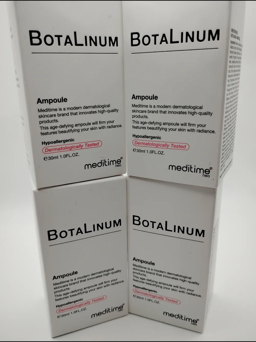 4BotaLinum Ampoule by Meditime 3 Day Deal Only